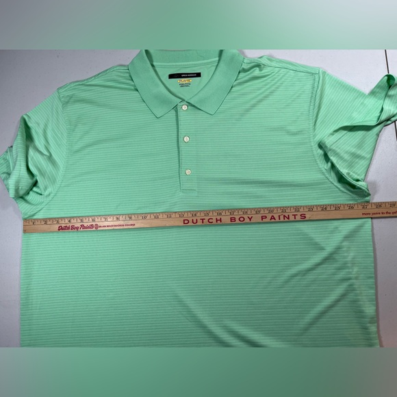 Greg Norman Collection Light Green Polo Shirt, play dry, men’s size XXXL - Picture 6 of 11